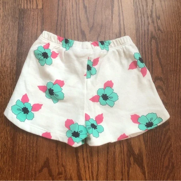 NEW Zara Floral Shorts 12-18 Months - Picture 2 of 3